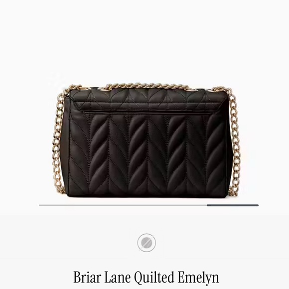 Kate Spade New York Briar Lane Quilted Emelyn Crossbody Bag EUC - Picture 2 of 14